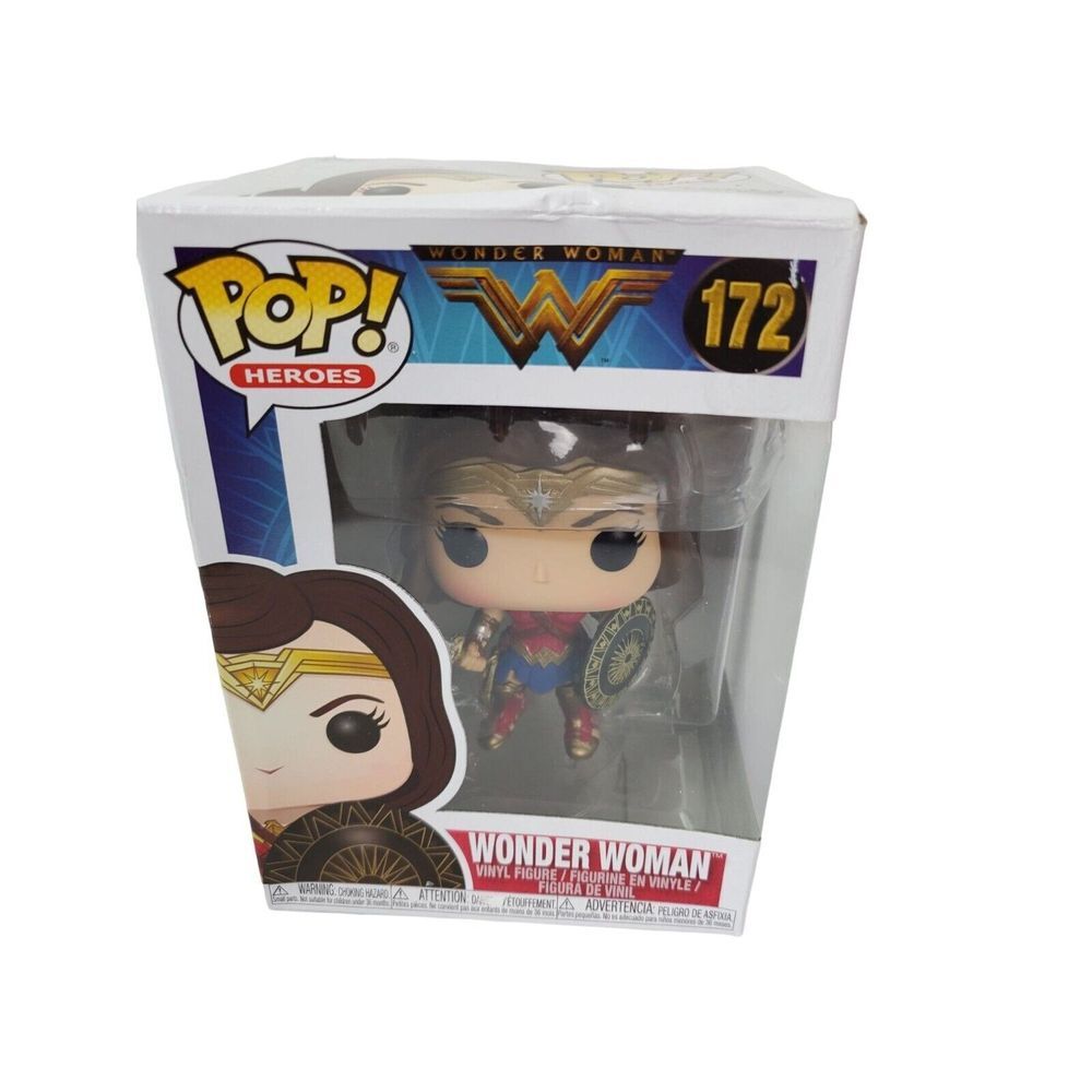NIB Funko Pop Heroes Wonder‎ Woman Vinyl Figure #172 Toy Collectible